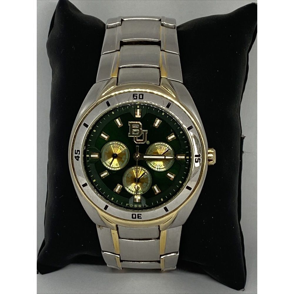 Fossil LIPR-2607 Women's Stainless Steel Green Analog Dial Quartz Watch FR126
